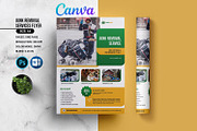 Junk Removal Services Flyer, a Flyer Template by retrographix (Thumbnail 1 of 4)