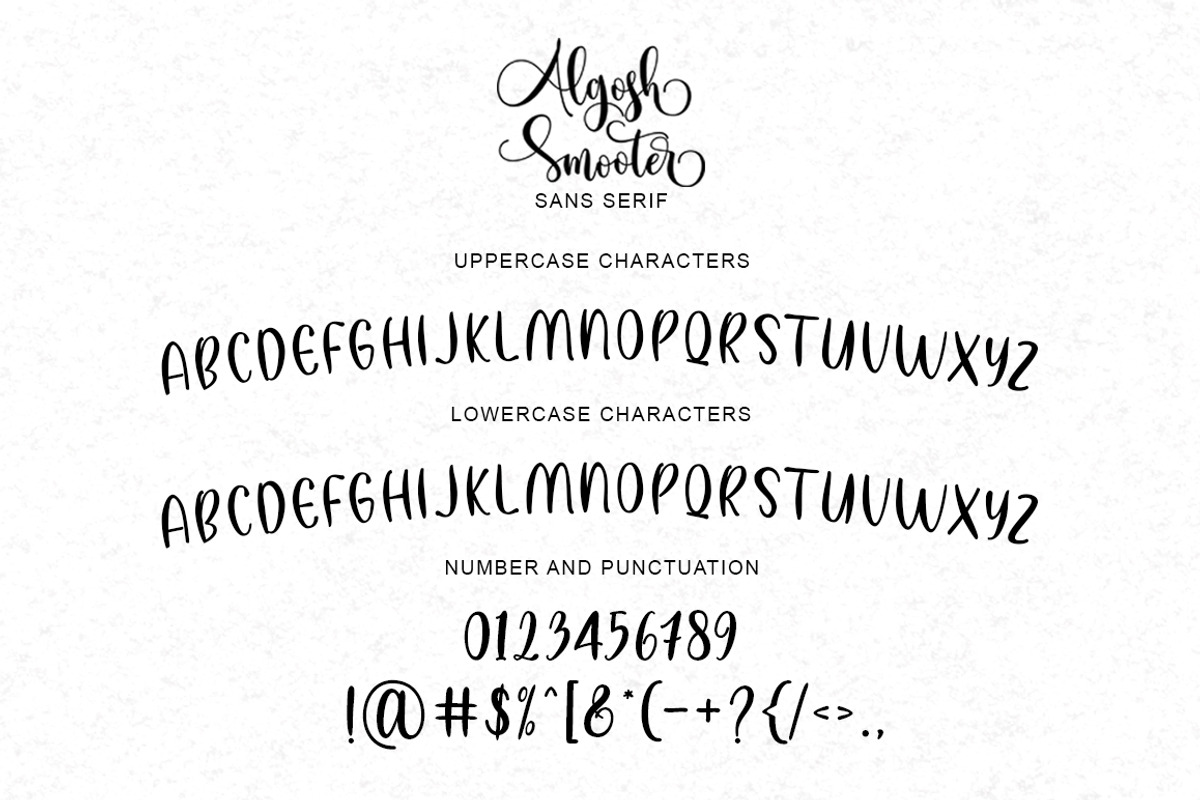 Algosh Smooter, a Script Font by Soft Creative (Photo 8 of 9)