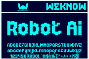Equalizer font, a Font by weknow (Thumbnail 5 of 8)