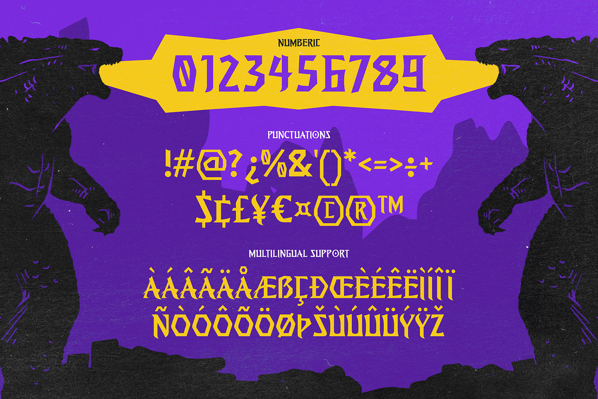 Fespyro - Gothic Sharp Serif Font, a Serif Font by Drizy (Photo 5 of 10)