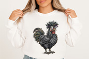 Rooster Sublimation Design, an Illustration by designcity5 (Thumbnail 4 of 4)