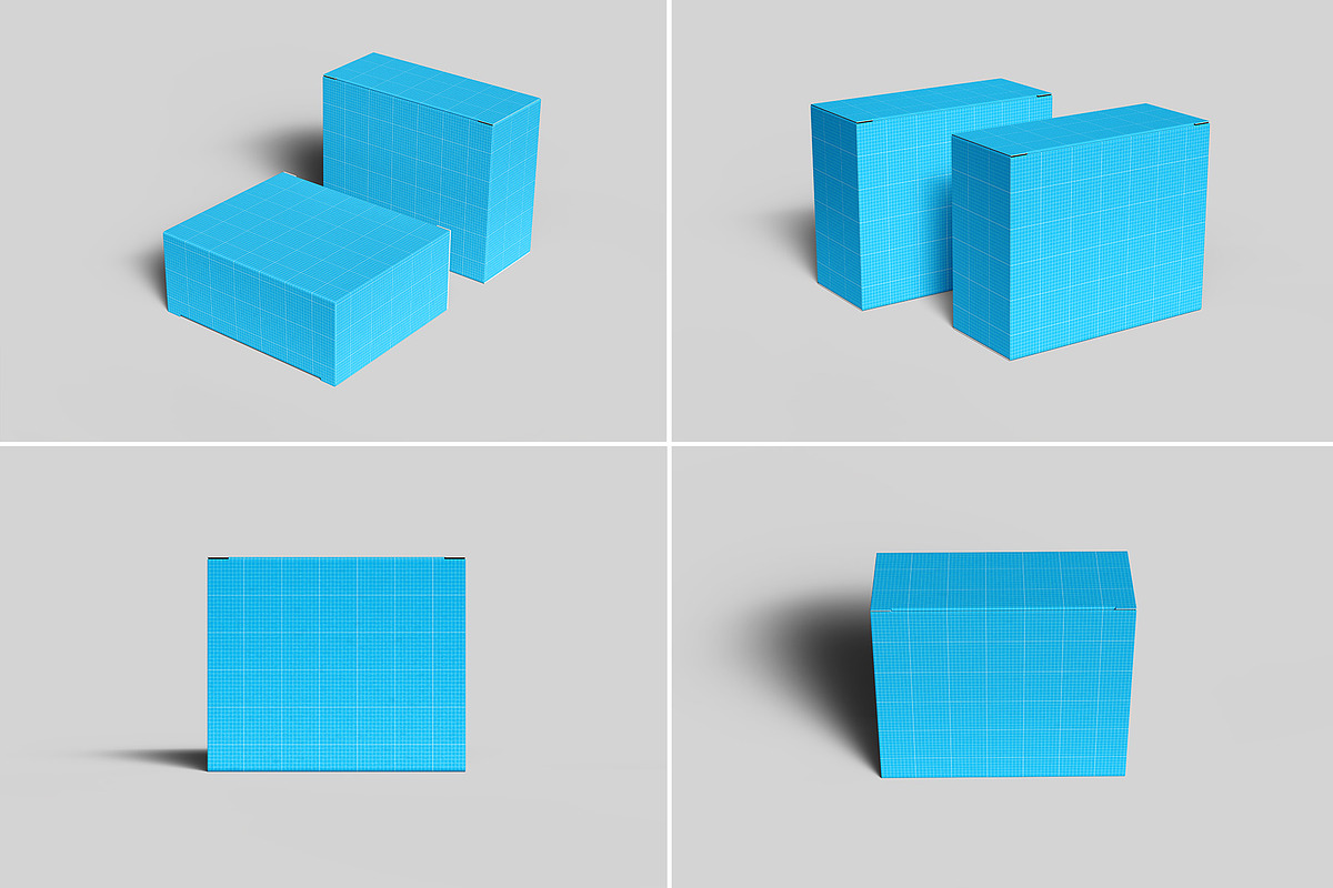 Box Packaging Mockup - 12 views, a Packaging Mockup by Illusiongraphic (Photo 26 of 26)