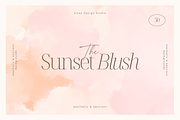 Soft Blush Watercolor Backgrounds, a Background Graphic by Altea Design Studio (Thumbnail 1 of 16)