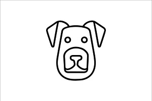 Dog Logo design template., a Branding & Logo Template by Vectorium Studio