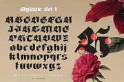 Big Fat Gothic Blackletter Typeface, a Blackletter Font by alit design (Thumbnail 5 of 11)