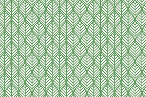 Graphic Leaf Pattern