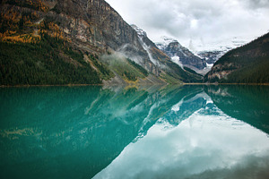 Blue Water of Lake Louise, Alberta