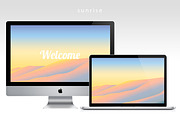 Vector Hills Backgroungs, an Illustration by ⚞ Kind Illustration ⚟ (Thumbnail 2 of 10)