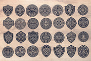 100 celtic knot viking shield, a Decorative Illustration by TaKong Magics (Thumbnail 5 of 5)