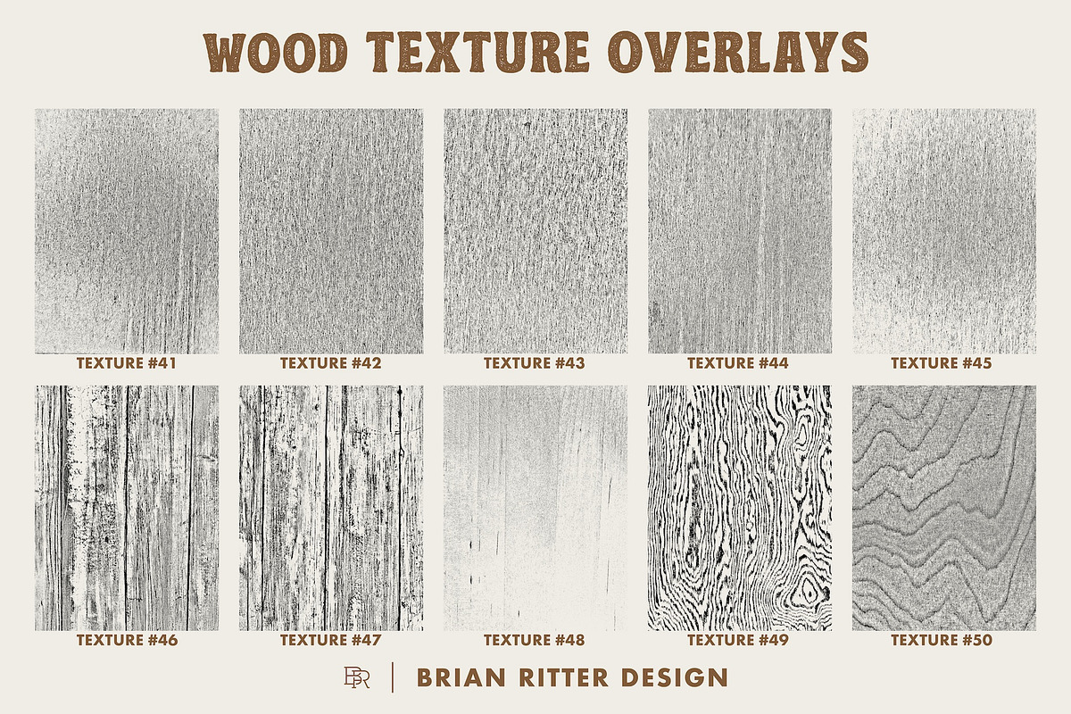 Wood Texture Overlays, a Texture Graphic by Brian Ritter Design (Photo 11 of 11)