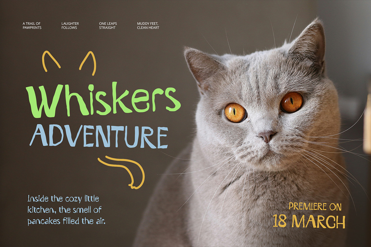 CS Wendy – Etchy Font, a Sans Serif Font by Craft Supply Co. (Photo 4 of 8)