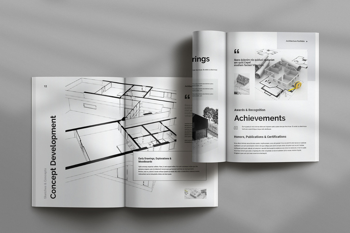 Architecture Brochure, a Brochure Template by RsmBoutique2021 (Photo 5 of 5)