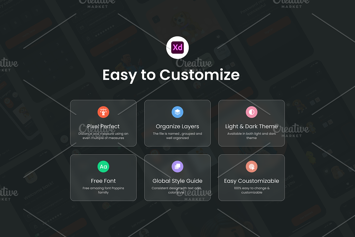 Pet Adoption App, an App Template by Ace UI/UX (Photo 3 of 9)