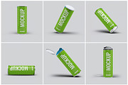 Cylindrical Container Mock-Up, a Packaging Mockup by DesignRushMarket (Thumbnail 4 of 15)