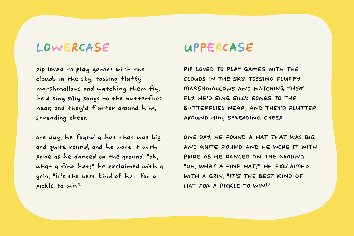 Mrs Pickles friendly marker font, a Handwritten Font by TYPEHEIST (Photo 8 of 11)