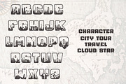 City Tour, a Slab Serif Font by Bramcreative (Thumbnail 10 of 16)