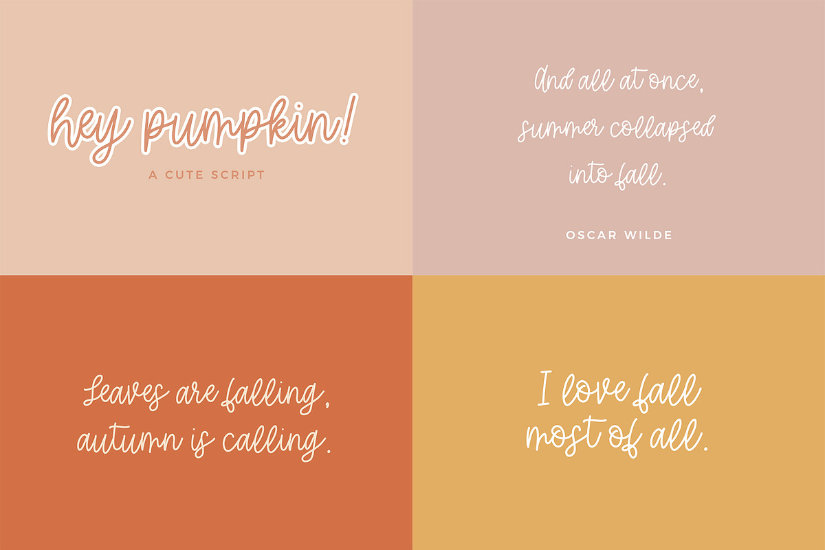 The Fall Font Bundle, a Script Font by Beck McCormick (Photo 6 of 8)