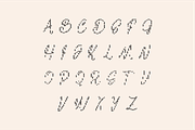 Handriya | A Embroidery Script Font, a Handwritten Font by Berdansabersama (Thumbnail 4 of 9)