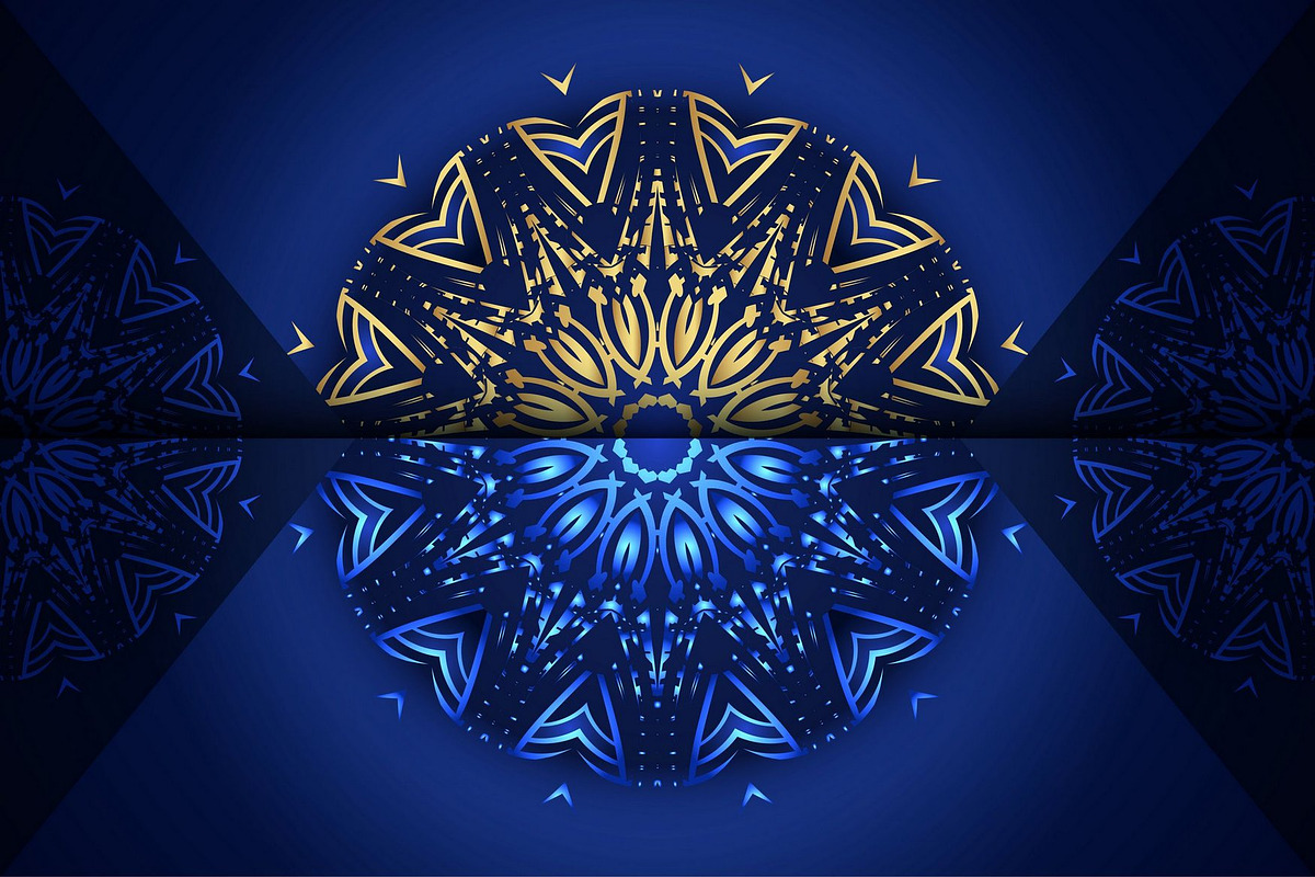 Mandala Vector Pattern Graphics Pack, a Background Graphic by NJ Himel (Photo 3 of 91)