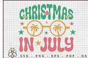 Retro Christmas in July SVG Bundle, an Object Graphic by BeeCraftR (Thumbnail 2 of 12)