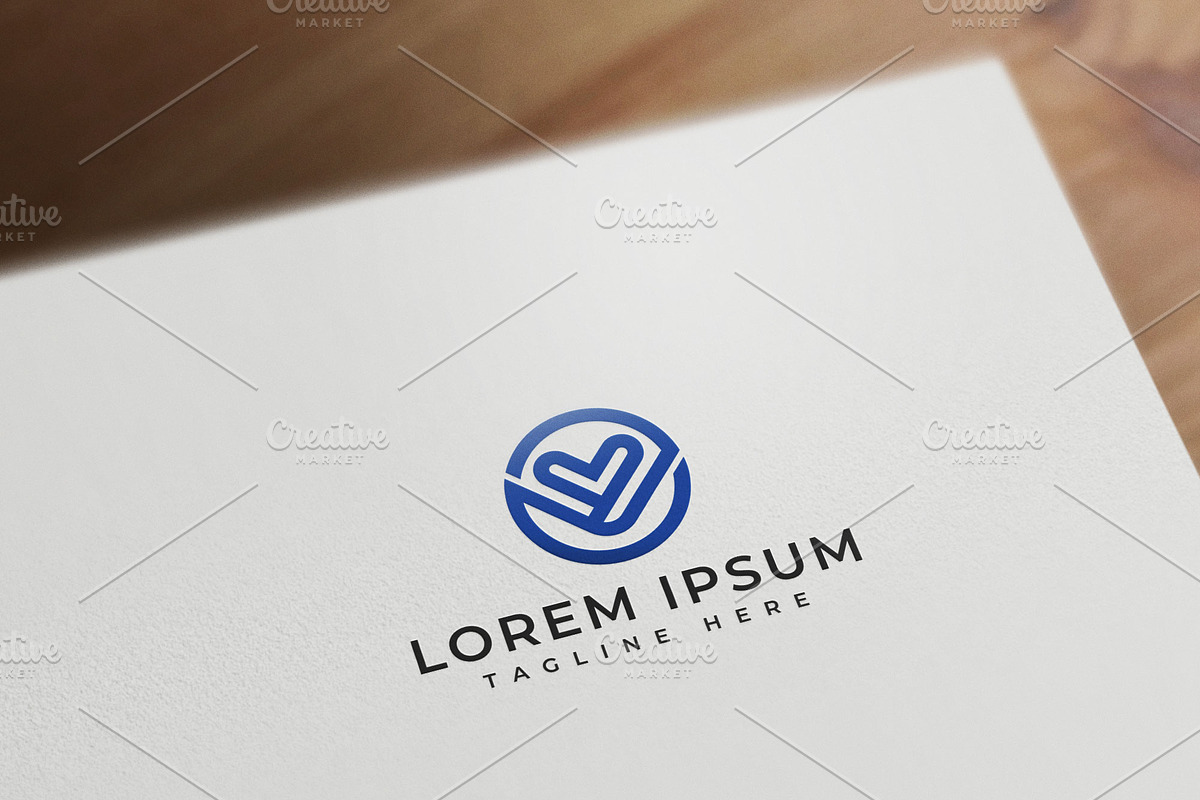 V letter logo, a Branding & Logo Template by vectplus (Photo 2 of 2)