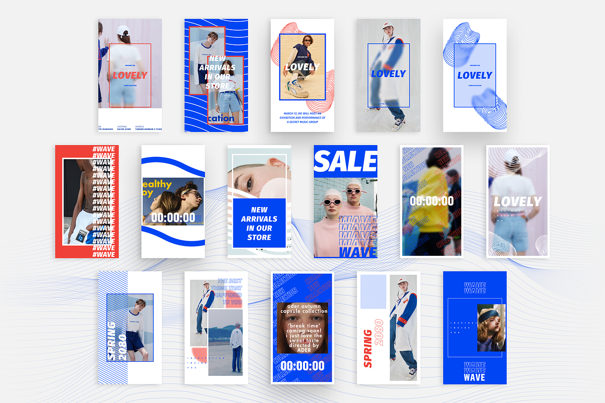 Wave - Instagram Template, a Social Media Template by itmeo (Photo 5 of 7)