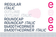Wafterby Geometric Sans Serif Family, a Sans Serif Font by PARAMAJAN (Thumbnail 4 of 12)