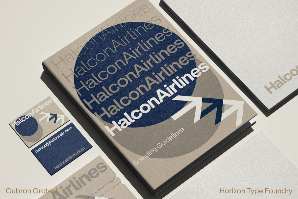 Cubron Grotesk 30 %Off, a Sans Serif Font by Horizon Type Foundry (Photo 14 of 16)