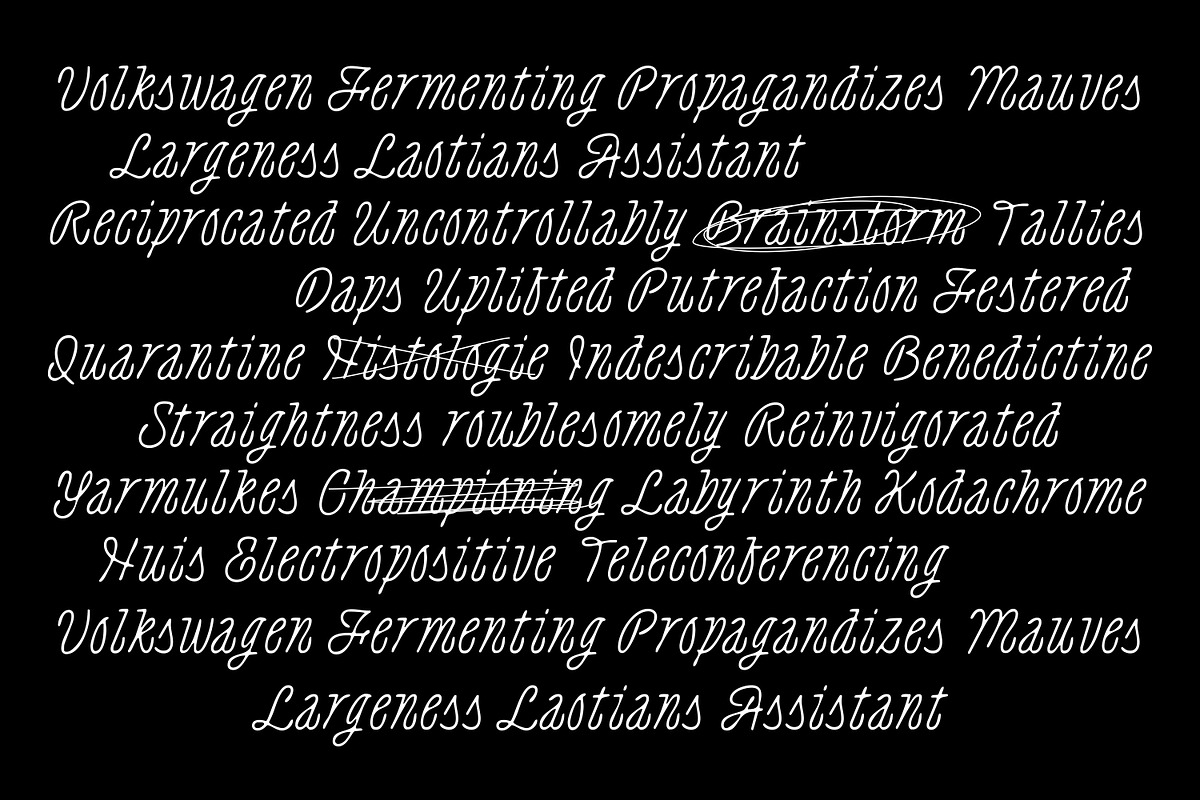 Astera – Handwritten Script Font, a Font by Genetype (Photo 5 of 8)