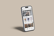 Phone Screen Mockup, an iPhone Mockup by rizalamora (Thumbnail 5 of 11)