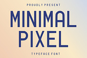 Minimal Pixel, a Sans Serif Font by Limited.studio (Thumbnail 1 of 7)