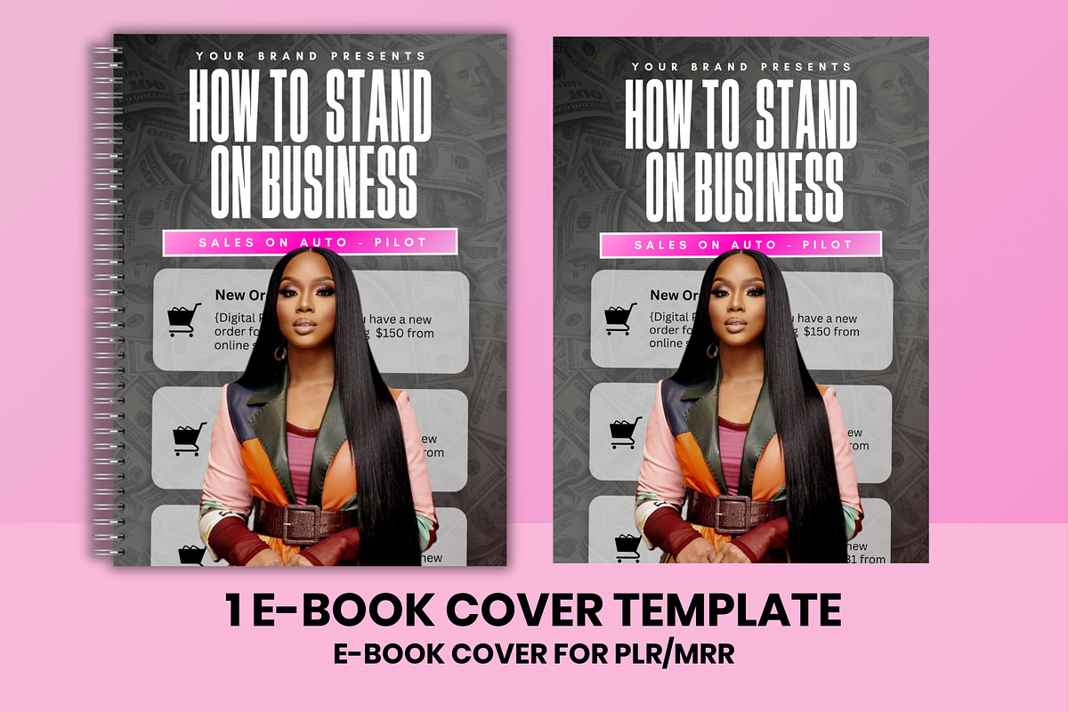 Business E-book Cover Template, a Marketing Template by Lux Logo Studios (Photo 2 of 4)