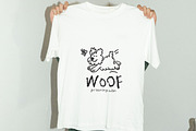 Dog Days: 100 Textured Pups Pack, an Animal Illustration by Veyla (Thumbnail 5 of 14)