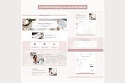 Systeme.io Blush Branding Paid Call, a Landing Page Template by Hayley's Digital Hub (Thumbnail 6 of 10)