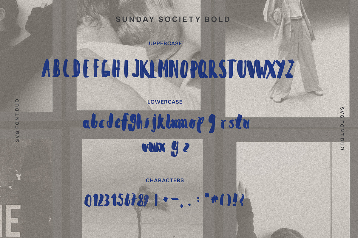 SVG Marker & Brush Font Duo, a Handwritten Font by Laras Wonderland (Photo 10 of 12)