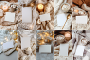 Christmas Card Mockup Bundle, a Product Mockup by Serenefeeling (Thumbnail 13 of 14)