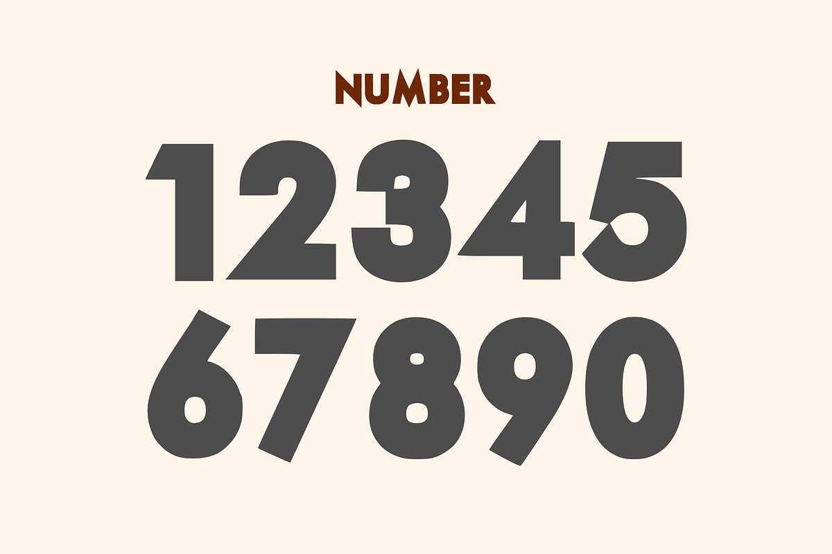 Compong Font - Logo Font Types, a Font by KiddoGlyphs Studio (Photo 5 of 5)