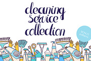 Cleaning service collection, an Object Graphic by Karina.sketch (Thumbnail 1 of 4)