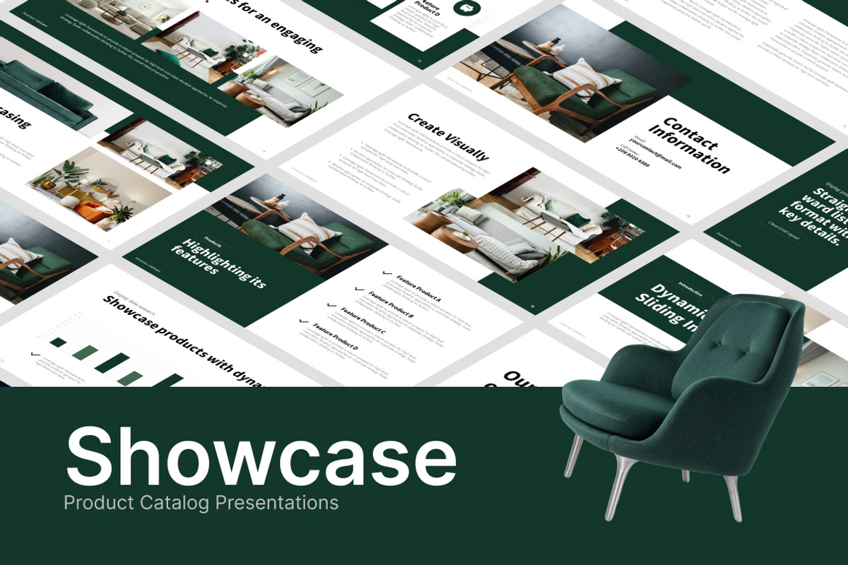 Product Catalog PowerPoint, a Presentation Template by Loin Studio (Photo 1 of 4)