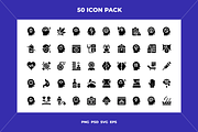 Stress icons, an Outline Icon by Wencory (Thumbnail 1 of 2)