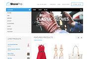 StorePro WordPress Theme, a WordPress Template by Theme Junkie (Thumbnail 1 of 4)