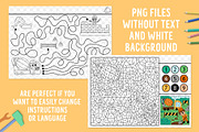 Construction site coloring games, an Education Illustration by Lexi Claus (Thumbnail 12 of 15)