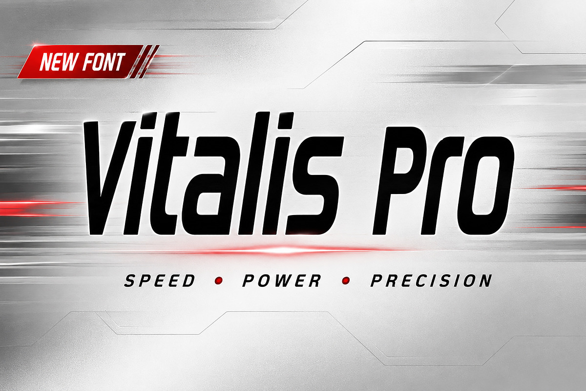 Vitalis Pro, a Slab Serif Font by Wow Magic (Photo 1 of 4)