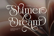 Stimer Dream Elegant Serif Font, a Serif Font by Elegant Font (Thumbnail 1 of 8)