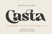 Casta – Display Sans Serif Font, a Sans Serif Font by Dirtyline Studio (Thumbnail 23 of 23)