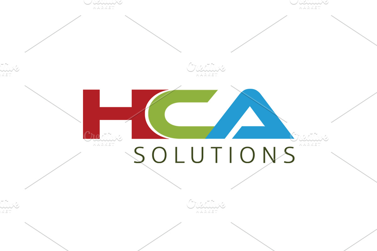 HCA LETTER LOGO, a Branding & Logo Template by Graphic Origin (Photo 1 of 2)