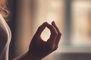 Meditation practice in soft light, a Photo by Beautiful things