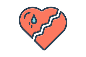 Broken Heart Icon