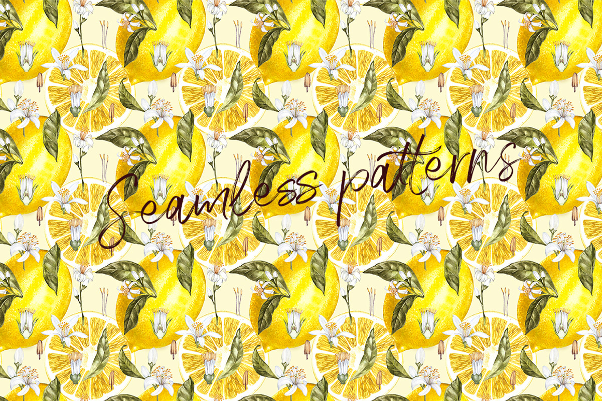 Lemon in botanical style, a Food Illustration by Ann Astro (Photo 7 of 9)