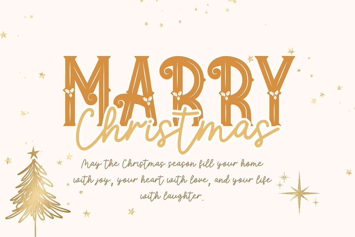 Christmas Festivals - Font Duo, a Script Font by AnningArts (Photo 2 of 10)